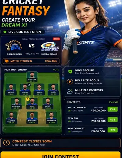 89kbet (89 kbet login) fantasy cricket & matchday visual 3